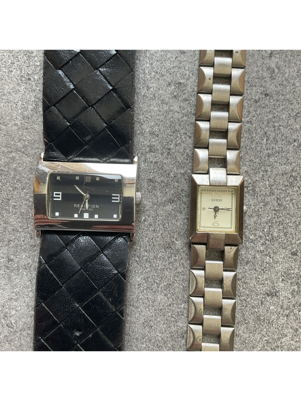 Pair Of Guess & Kenneth Cole Womens Watches Both Run Great Bin O